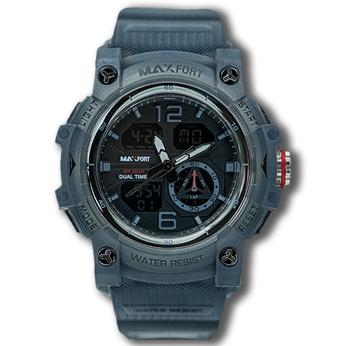 MAXFORT Dual Time Watch MX8007 Image 3