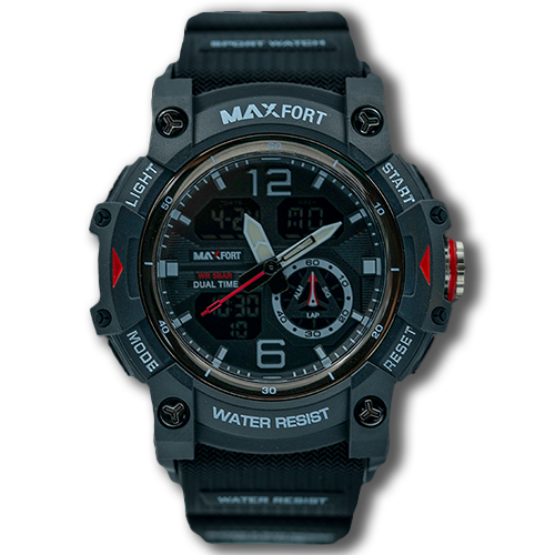MAXFORT Dual Time Watch MX8007 Image 4