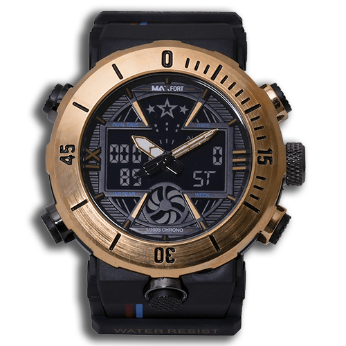 MAXFORT Dual Time Watch MX8051 Image 4