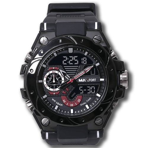 MAXFORT Dual Time Watch MX8060 Image 3