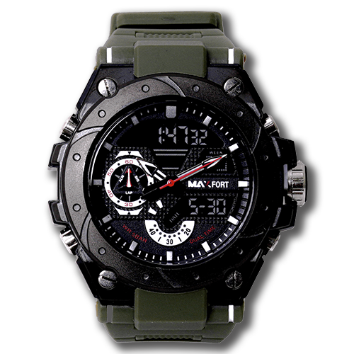 MAXFORT Dual Time Watch MX8060 Image 4