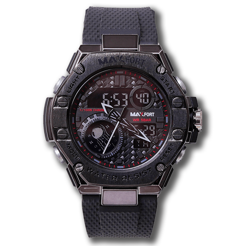 MAXFORT Dual Time Watch MX8068 Image 3