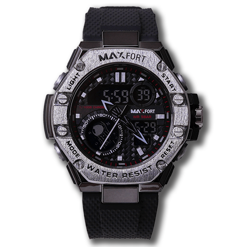 MAXFORT Dual Time Watch MX8068 Image 4
