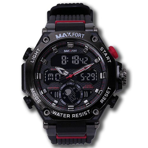 MAXFORT Dual Time Watch MX8069 Image 4