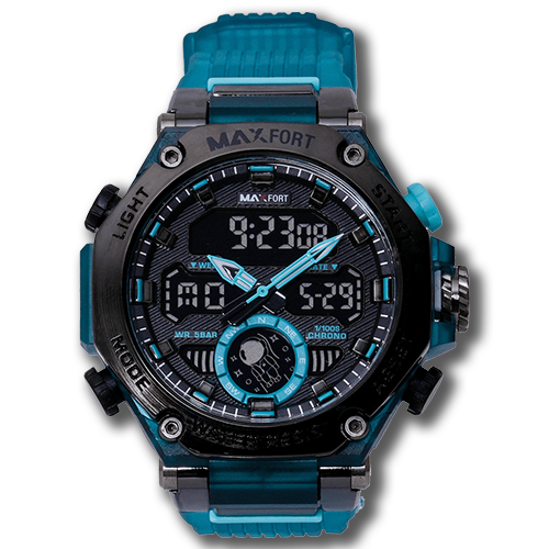 MAXFORT Dual Time Watch MX8069