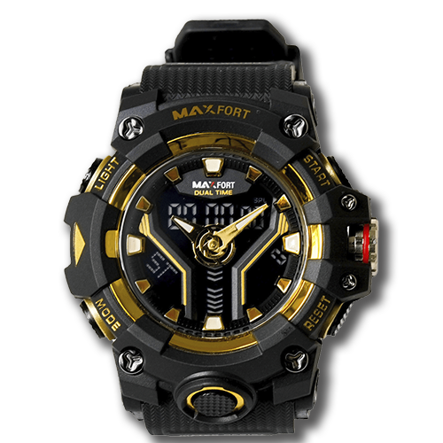 MAXFORT Dual Time Watch MX8075 Image 5