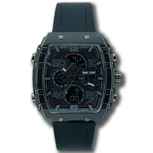 MAXFORT Dual Time Watch MX8109 Image 4